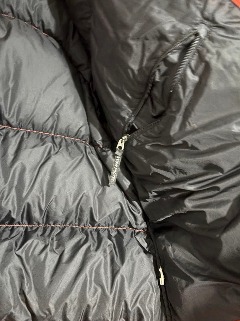 The North Face ヌプシ センターロゴ オレンジ XL