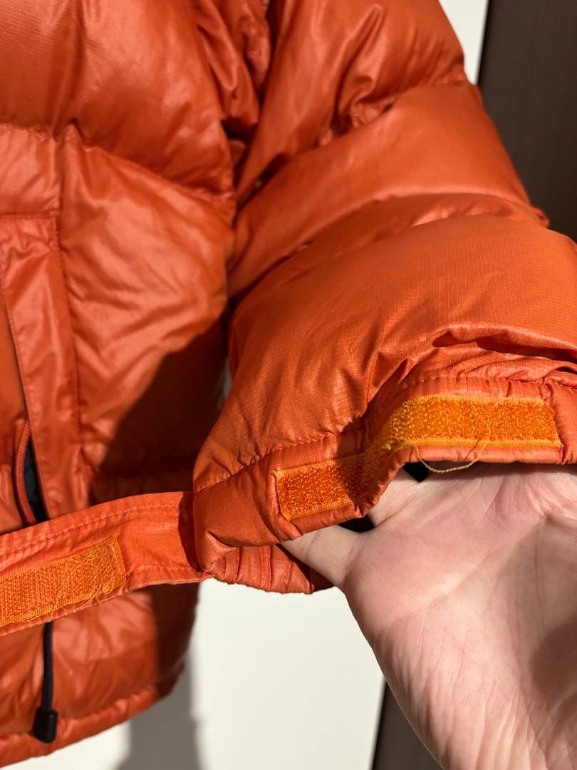 The North Face ヌプシ センターロゴ オレンジ XL