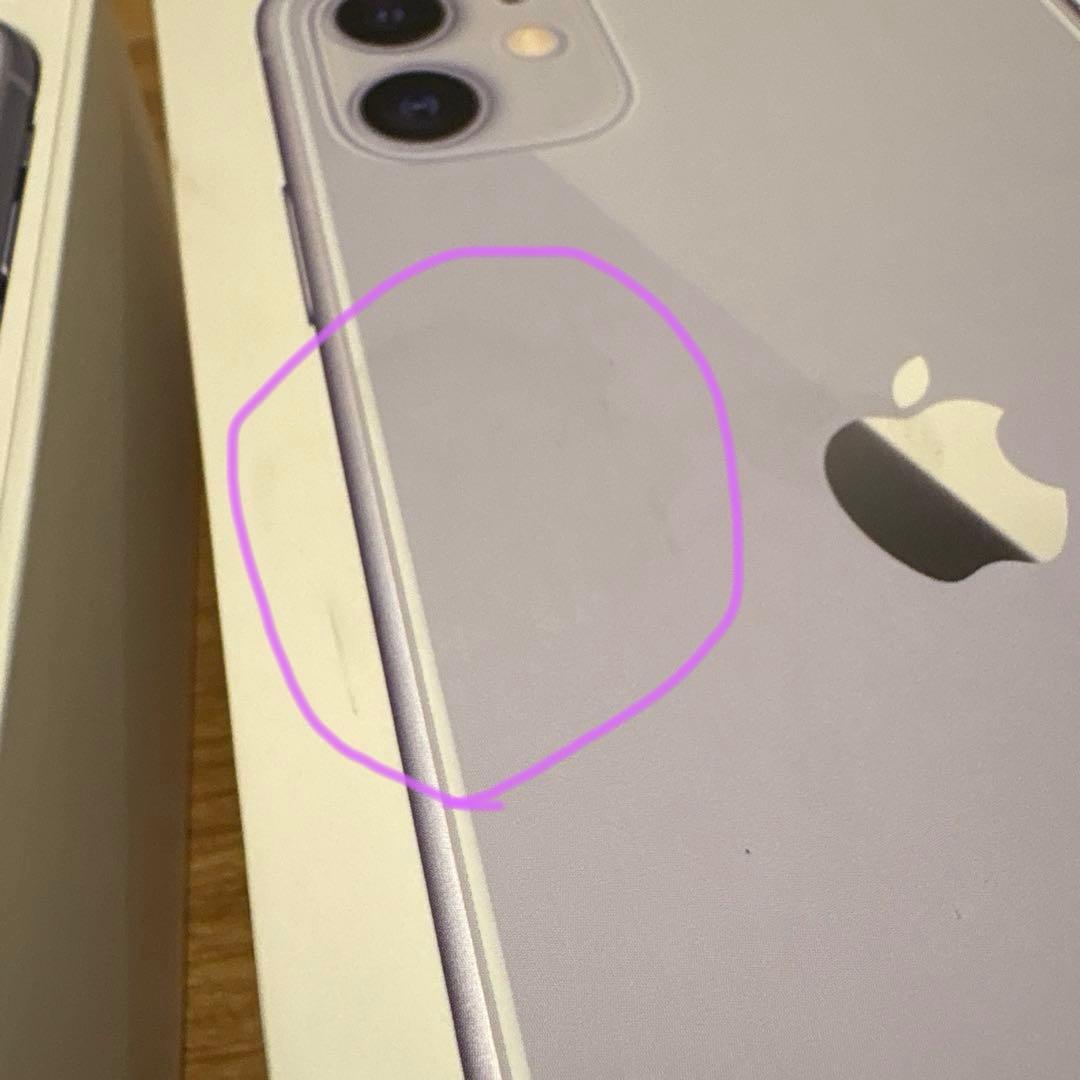 Apple iPhone 11 128 パープル 本体