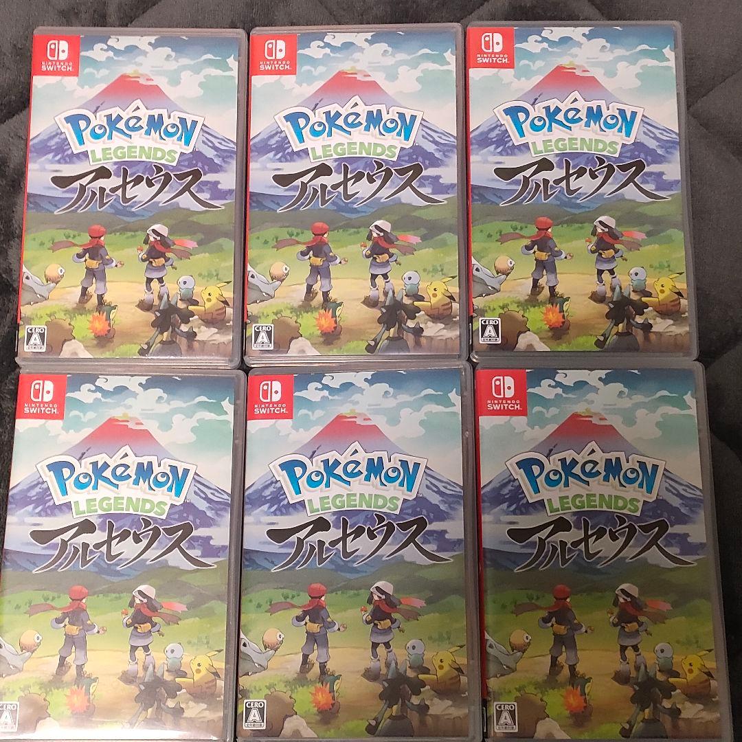 Pokémon Legends アルセウス 6本セット
