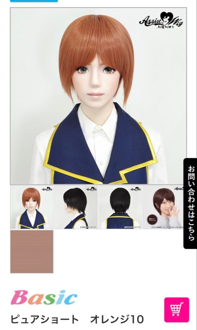 きぬ エース デュース ウィッグ