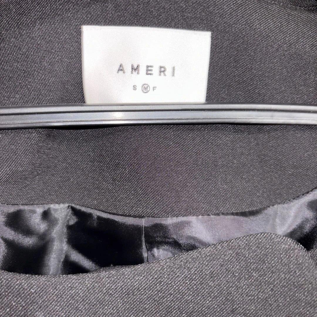 AMERI OTONA MUSE CURVE HEART JACKET ブラック