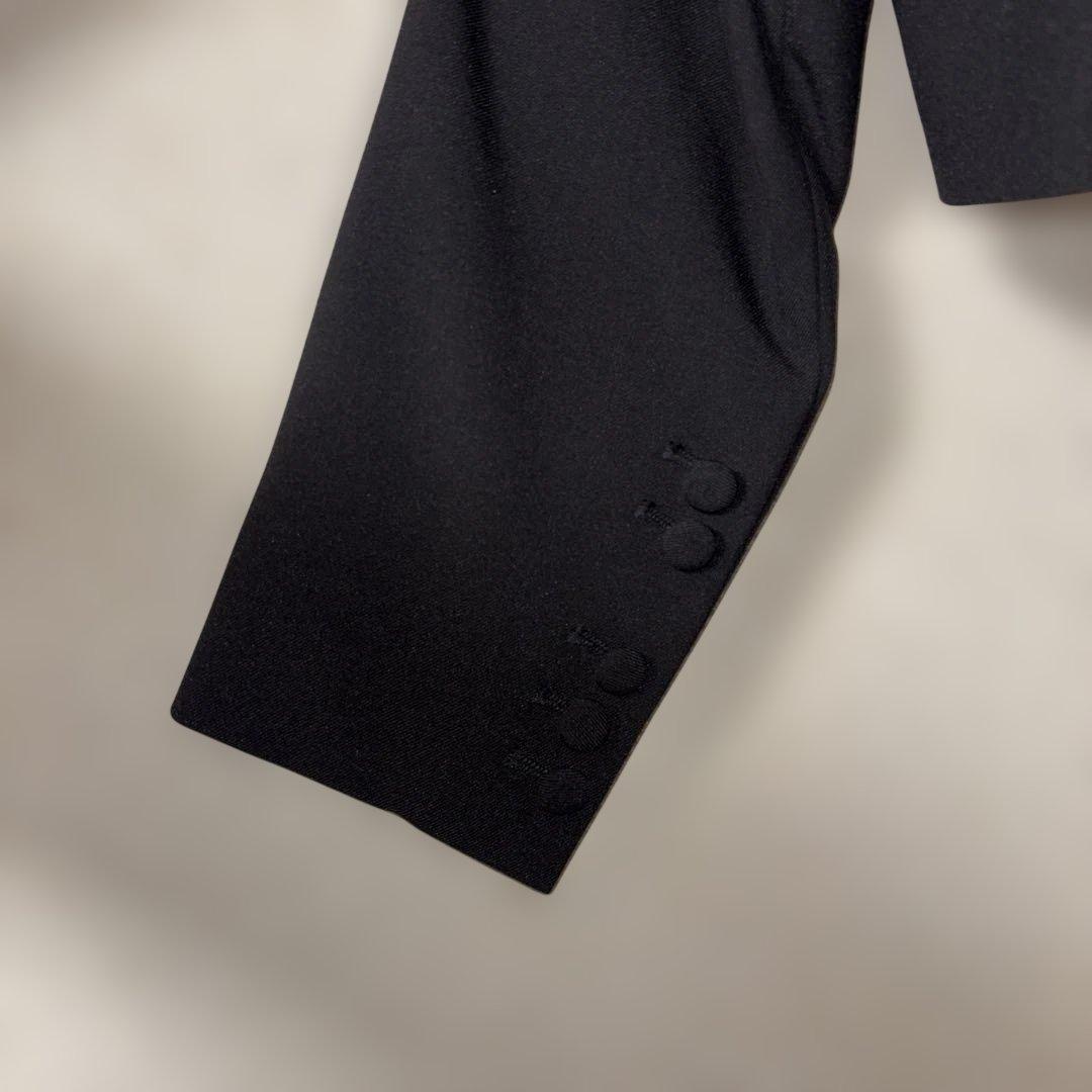 AMERI OTONA MUSE CURVE HEART JACKET ブラック