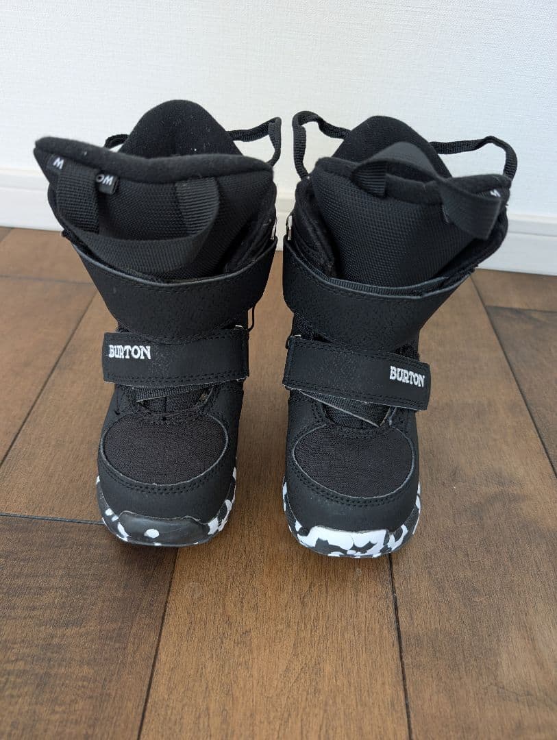 BURTON MINI GROM キッズ用スノーボードブーツ ブラック