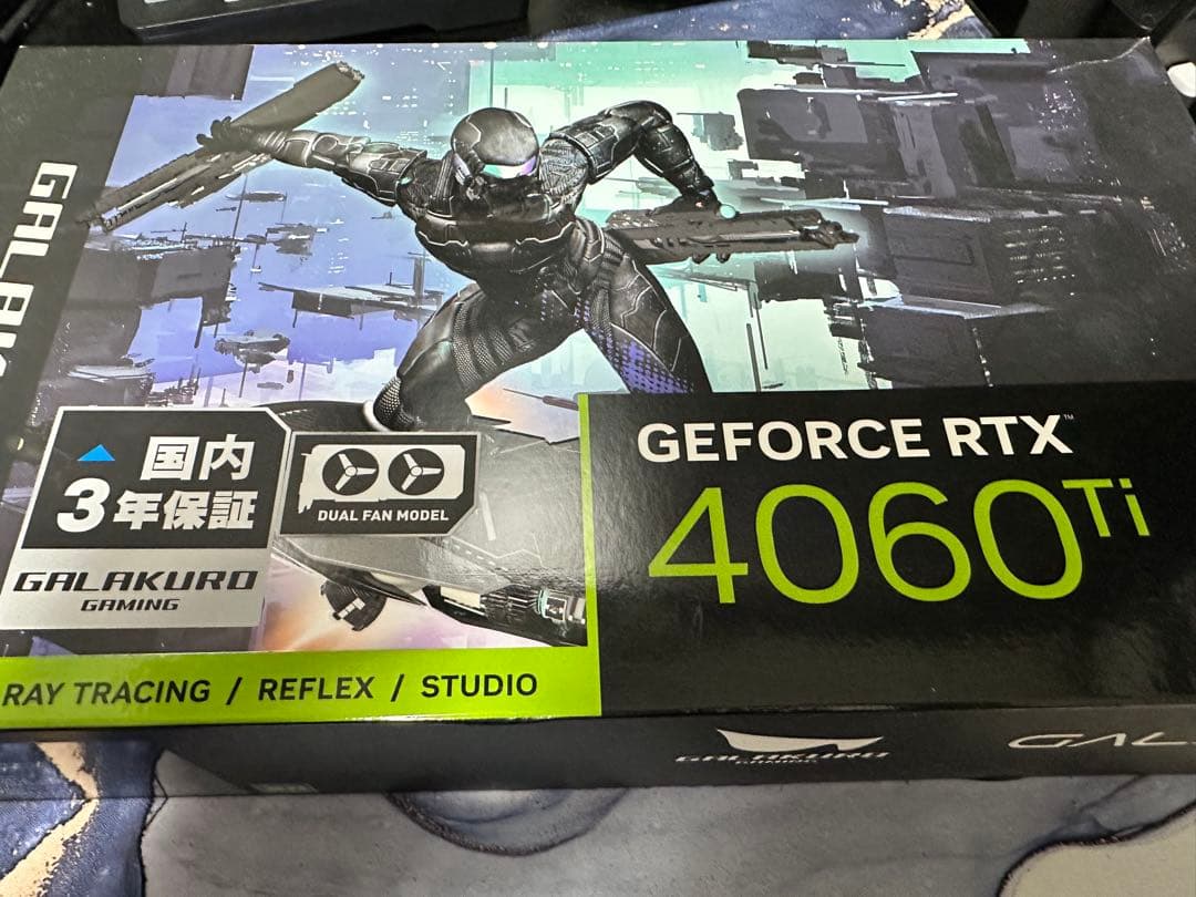 GALAKURO GEFORCE RTX 4060Ti 本体