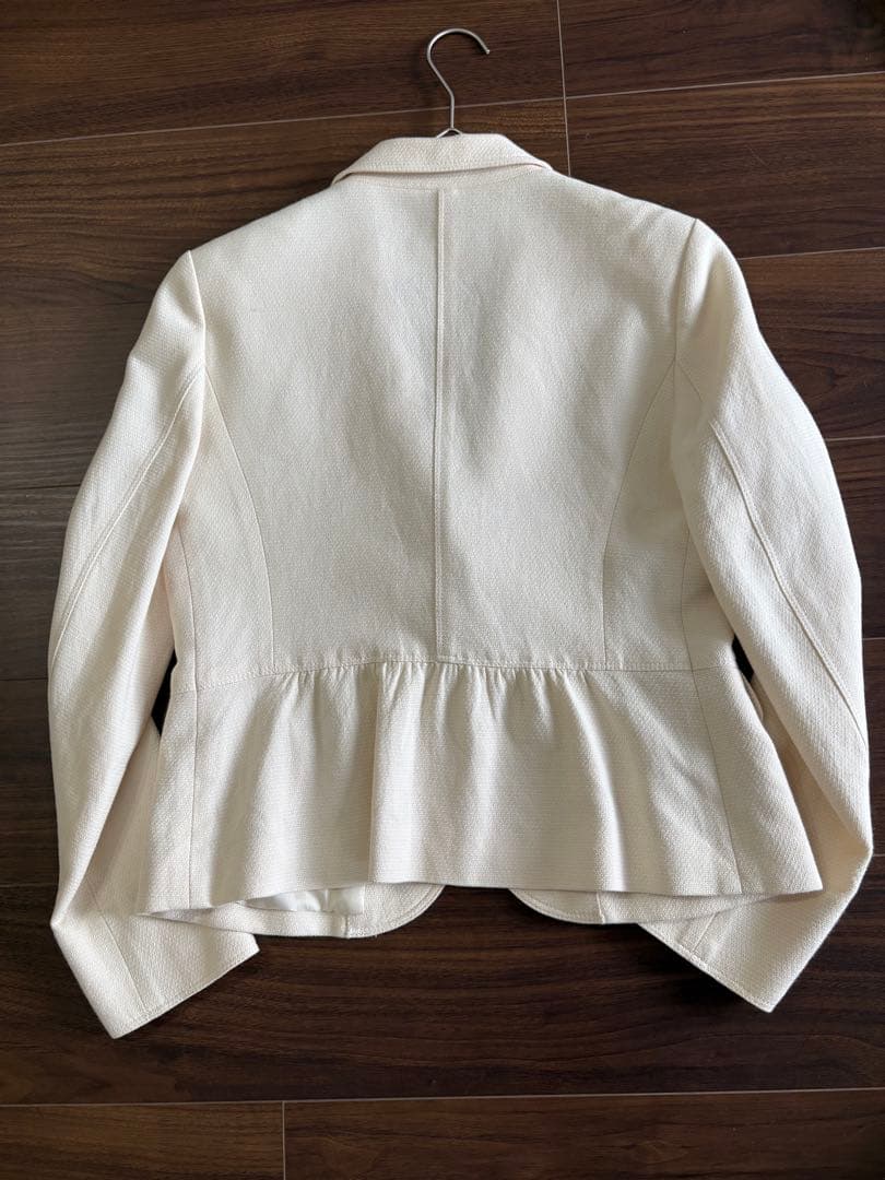 Burberry London オフホワイトジャケット シングル42 XL