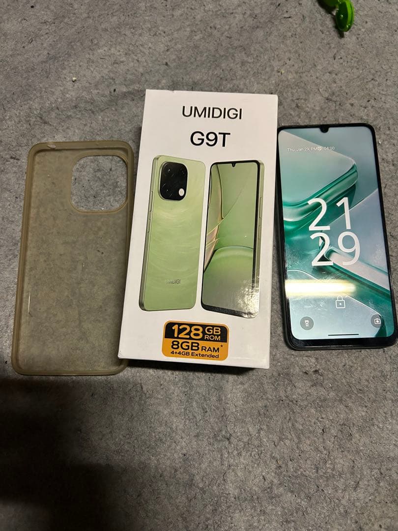 UMIDIGI G9T 128GB 8GB RAM グリーン 本体