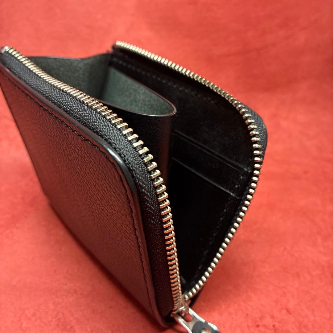 L字ファスナー革財布　黒　(たつろー様向け)