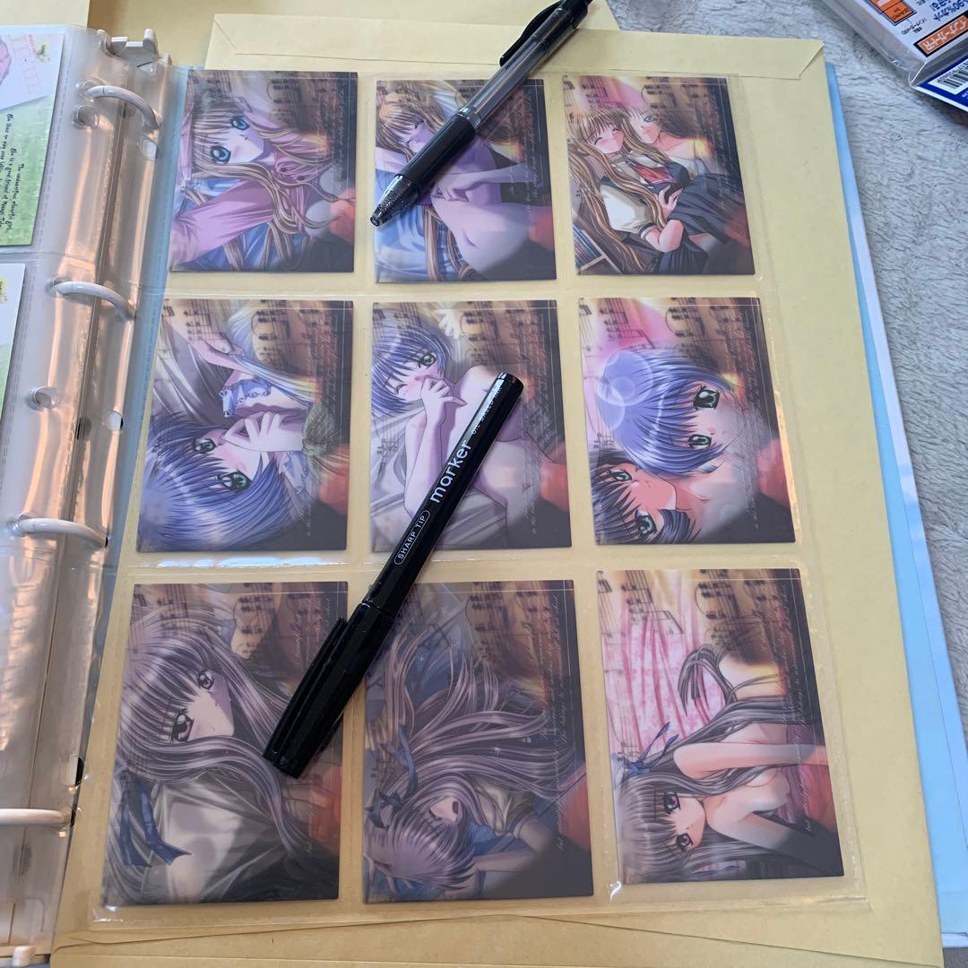 AIR トレカ　トレーディング　カード　key ブロッコリー版　観鈴　フルコンプ