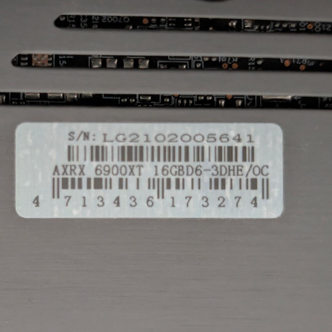 グラフィックボード・グラボ・ビデオカード PowerColor RED DEVIL RADEON RX6900XT