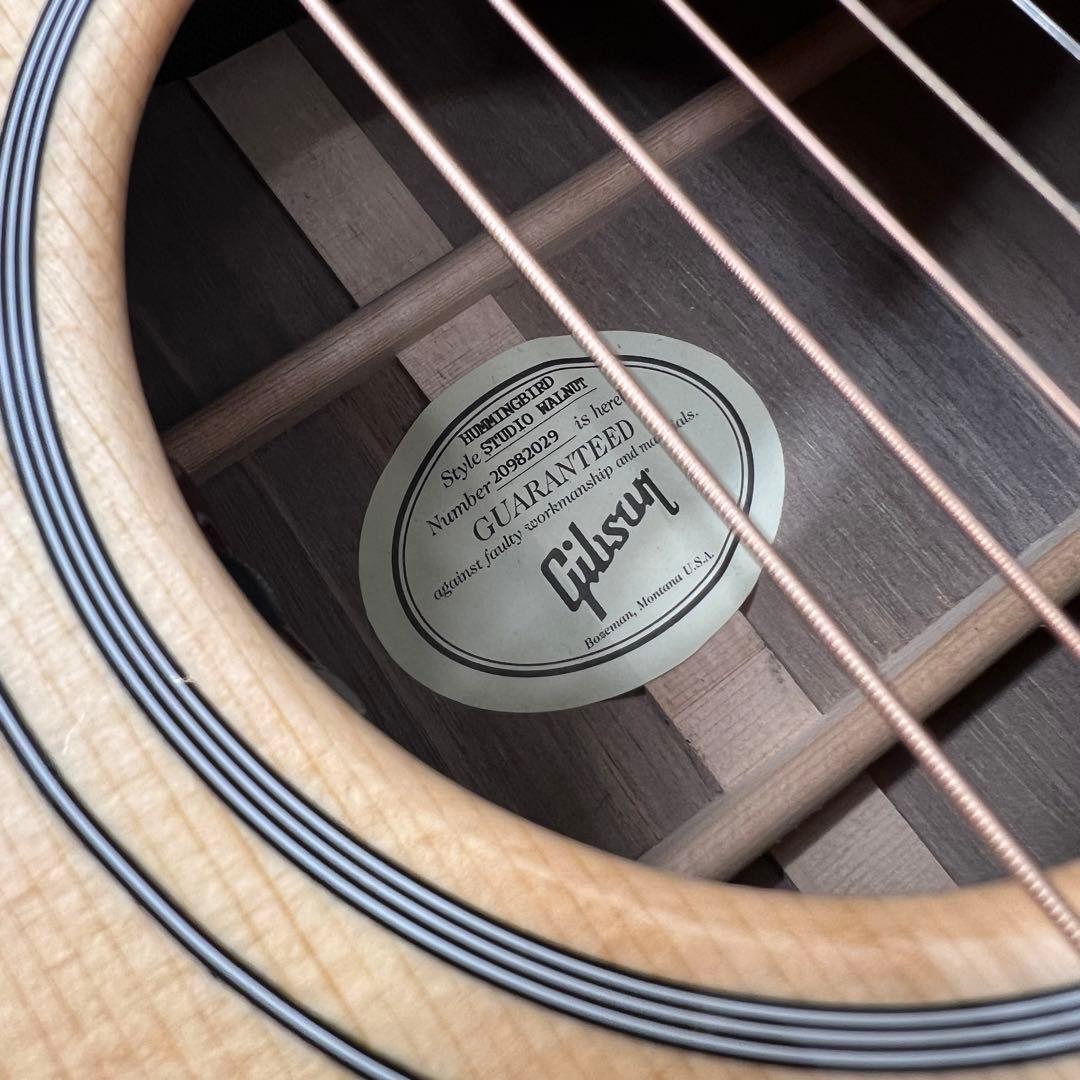 ギター Gibson Hummingbird Studio Walnut Antique