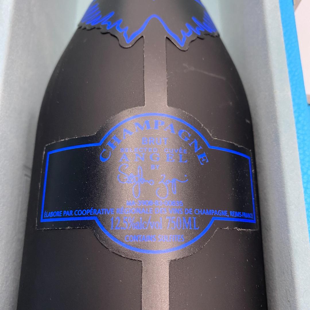 週末値下げ エンジェル シャンパーニュ ヘイロー ブルー 750ml ケース付