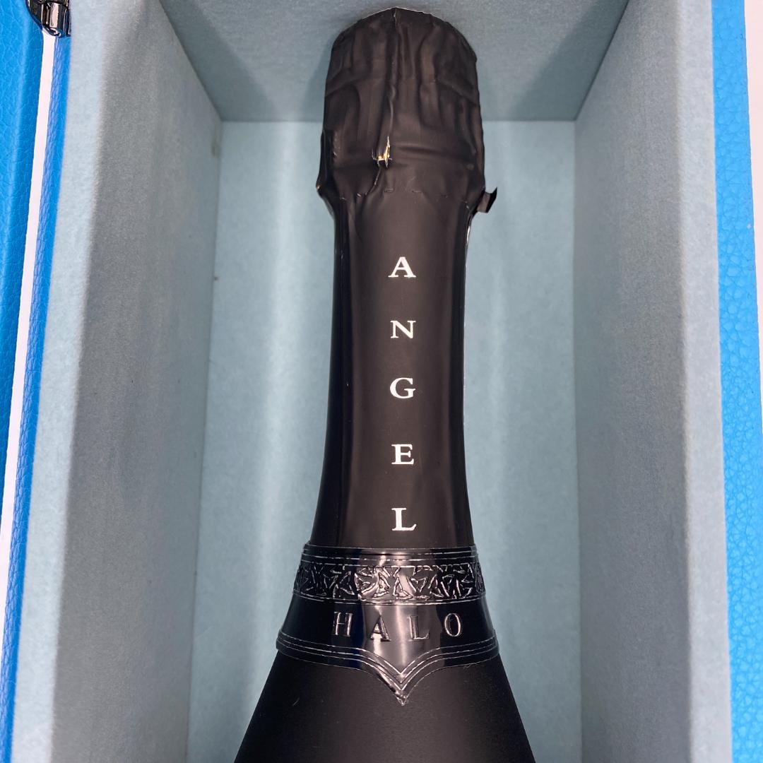 週末値下げ エンジェル シャンパーニュ ヘイロー ブルー 750ml ケース付