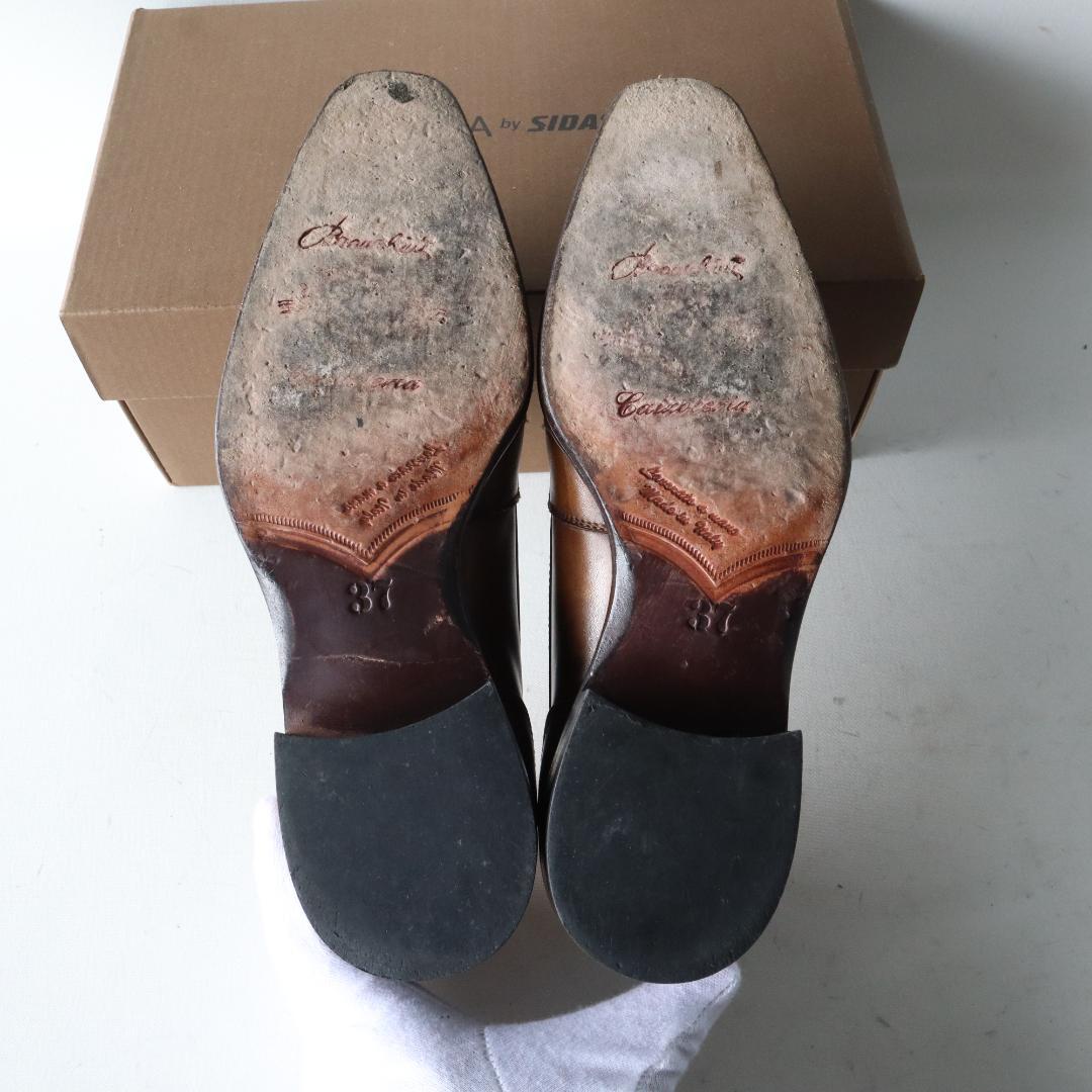 希少　ブランキーニカルツォレリア　最上級ライン　ローファー　37 24cm