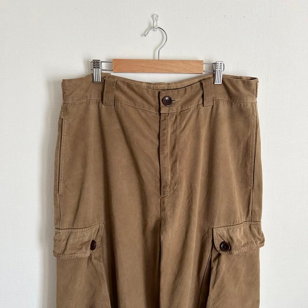 日本未発売 OLDERBROTHER カーゴパンツ ブラウン USA製 日本綿