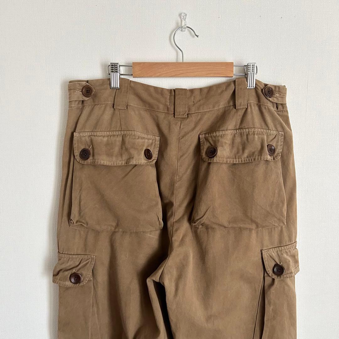 日本未発売 OLDERBROTHER カーゴパンツ ブラウン USA製 日本綿
