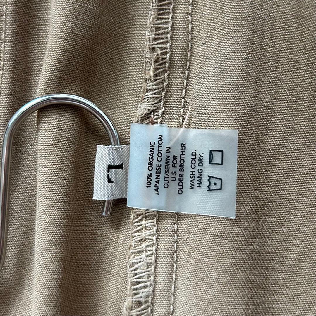 日本未発売 OLDERBROTHER カーゴパンツ ブラウン USA製 日本綿
