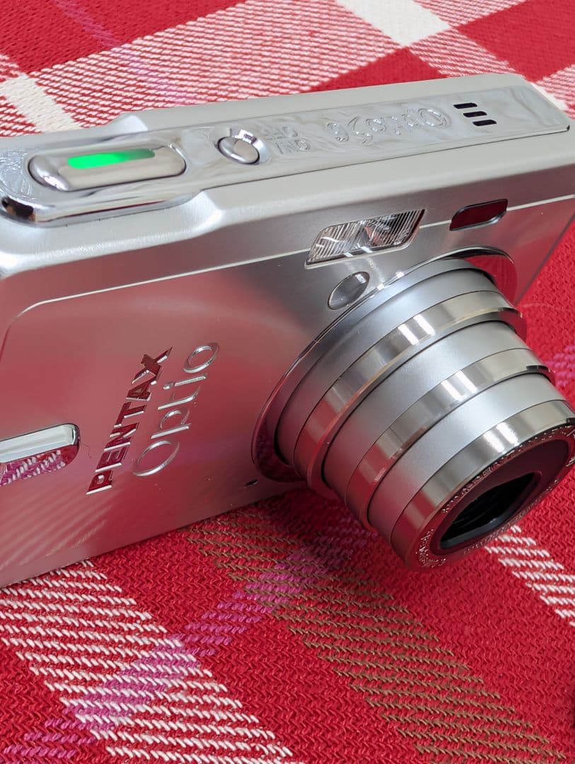 週末特価●美品PENTAX Optio S6 デジタルカメラ本体、充電器 可動品