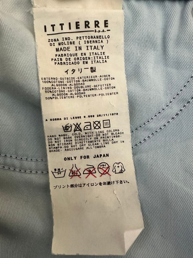 D&G グラフィティデニムミニスカート