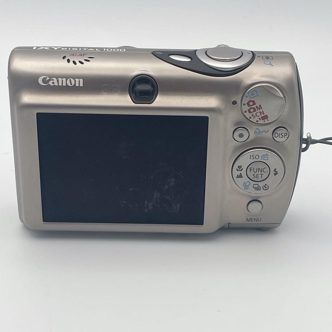 【概ね美品】Canon IXY DIGITAL 1000 チタンボディ イクシー