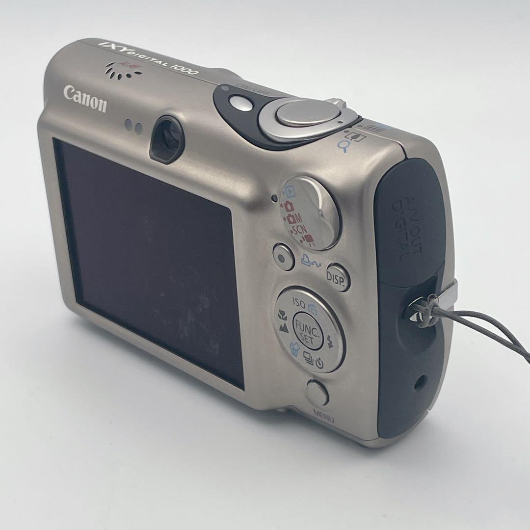 【概ね美品】Canon IXY DIGITAL 1000 チタンボディ イクシー