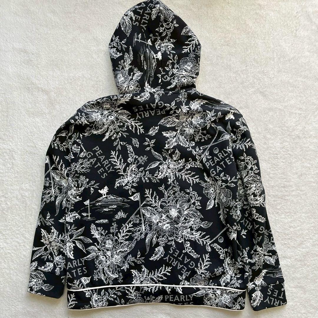 パーリーゲイツ 　近年モデル　花柄　パーカー　ジャケット