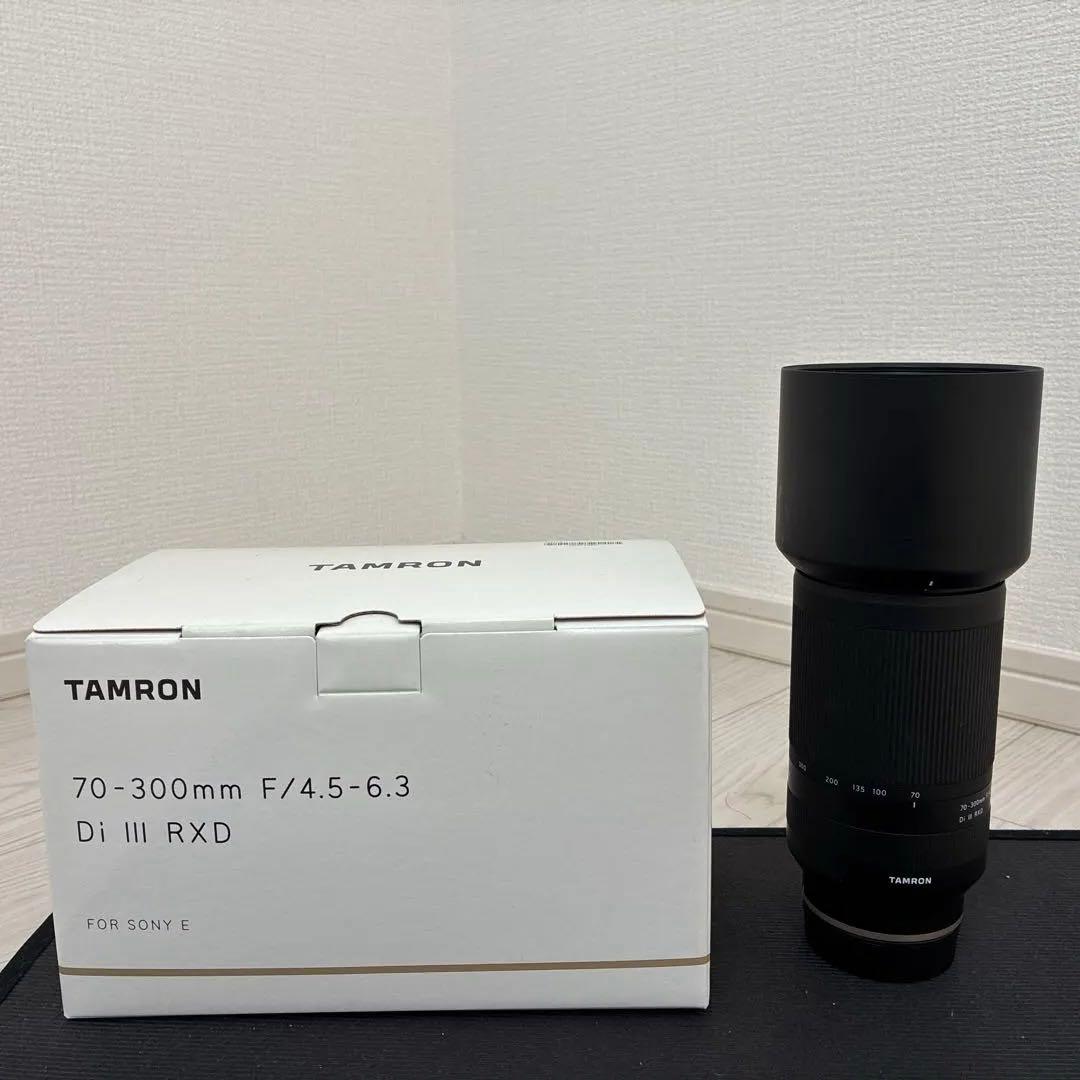 値下げしました。タムロン70-300mm F4.5-6.3 Di III RXD