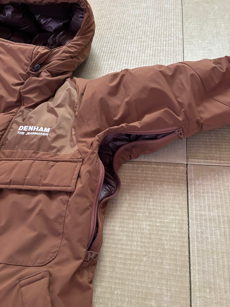 ナンガ　NANGA デンハム　ダウンジャケット　ブラウン　サイズS