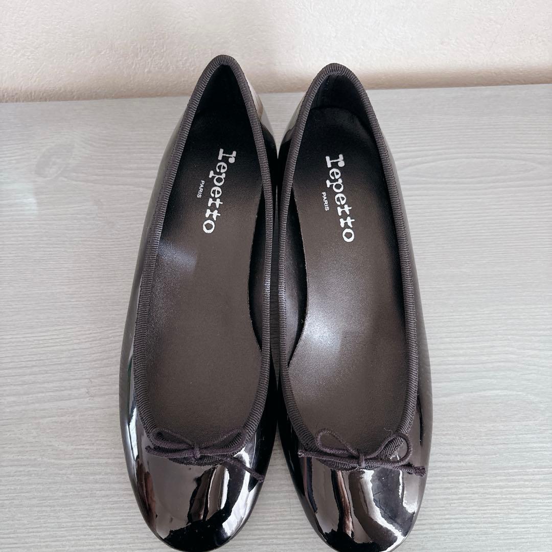 美品♡repetto レペットCamille カミーユ バレエシューズ 黒38