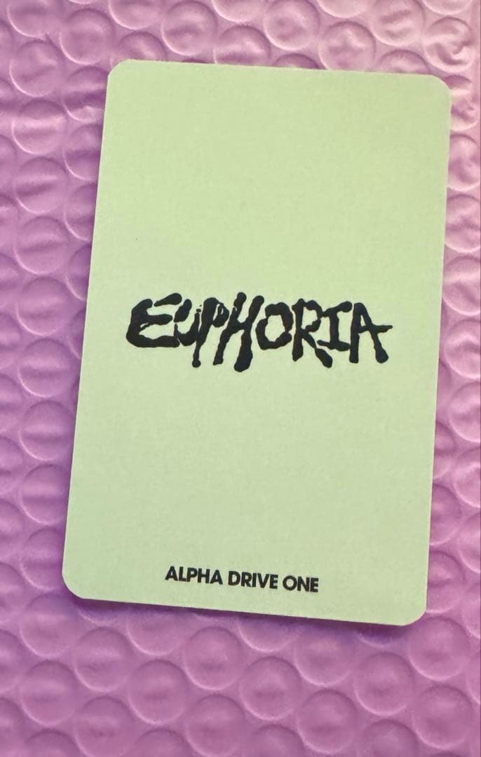 韓国　alphadriveone ald1　シンロン　サノク　 トレカ