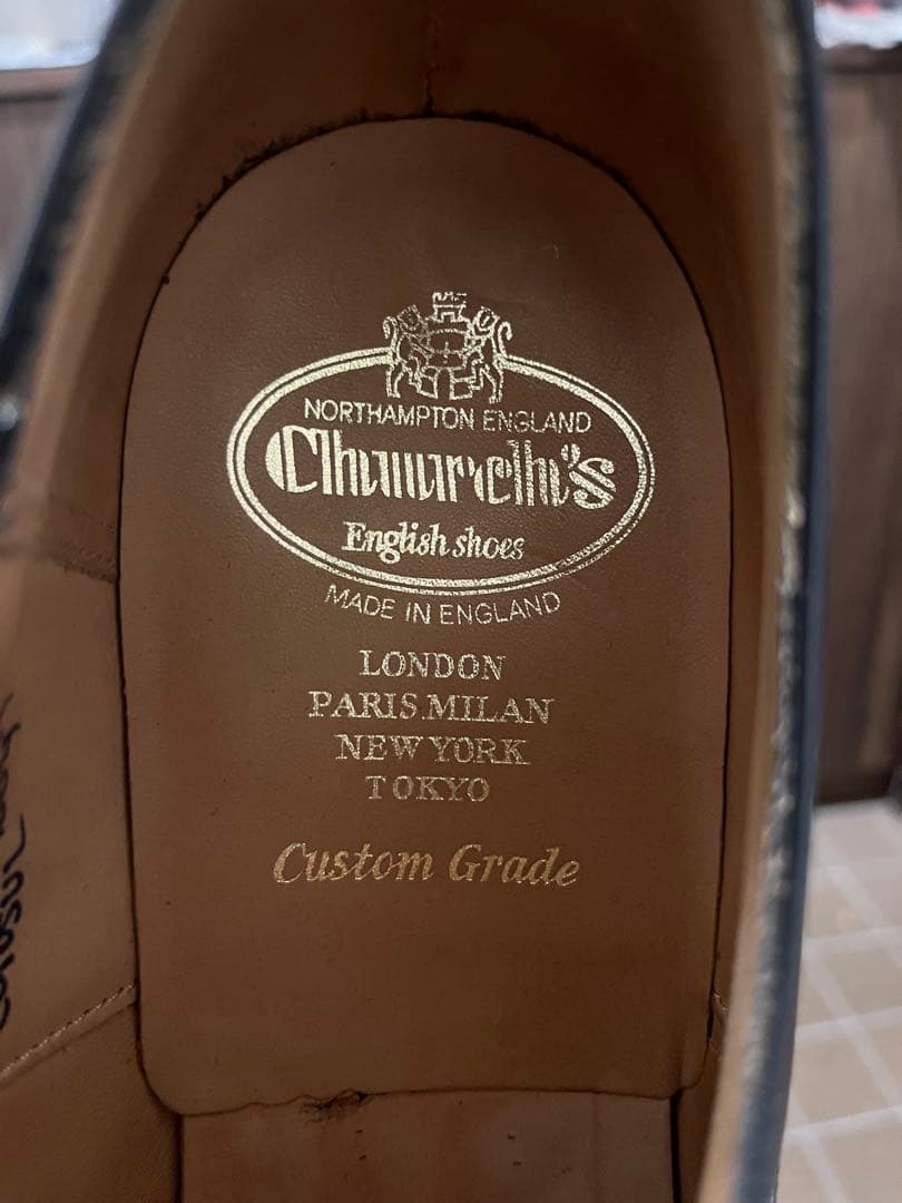 【値引】church’s コンサル ビジネスシューズ