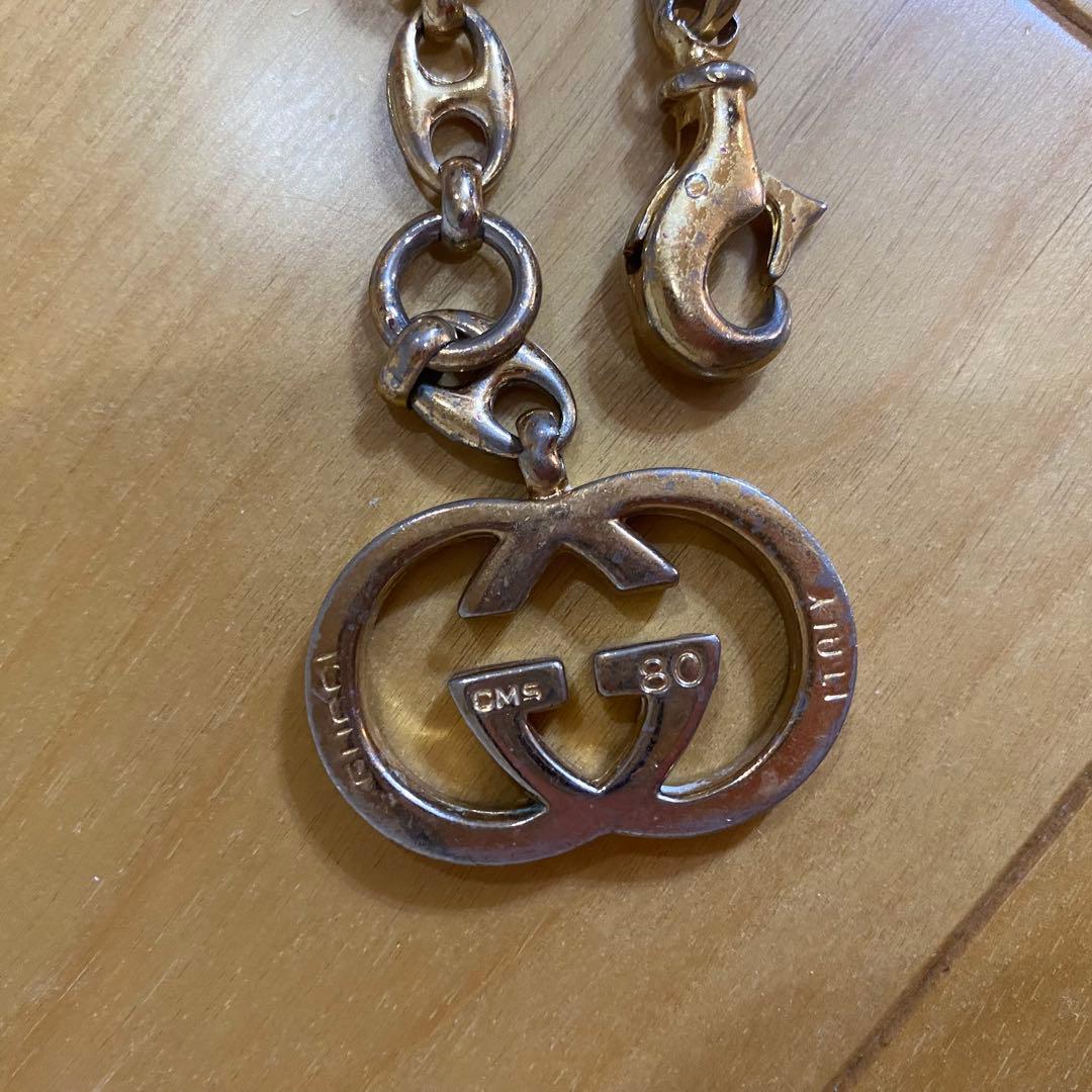 グッチ　GUCCI マリーナ チェーンベルト　ネックレス　インターロッキング 金