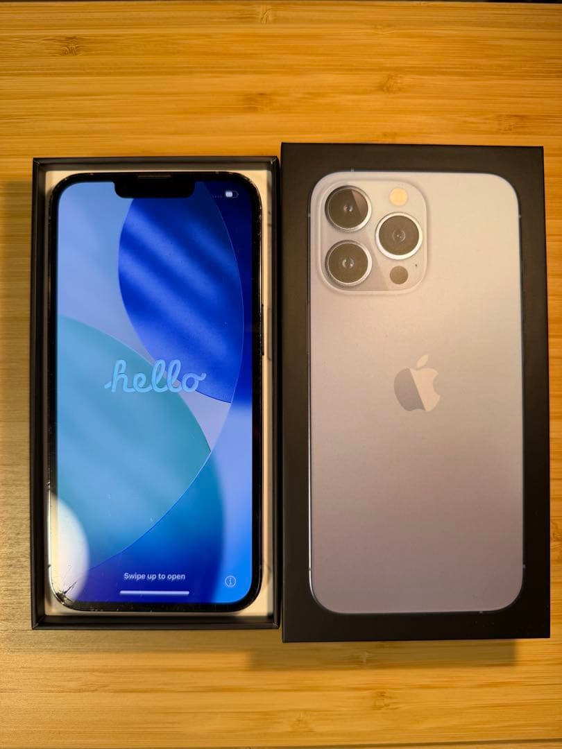 iPhone 13 Pro シエラブルー 256GB 動作確認済み