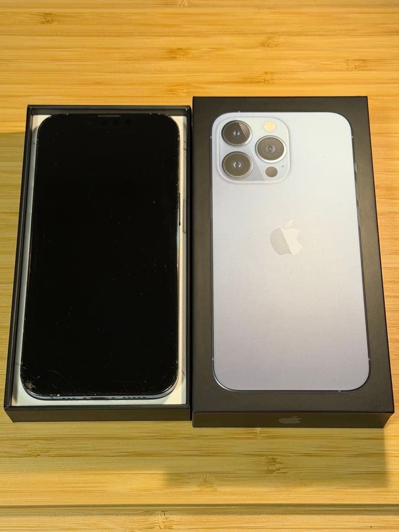 iPhone 13 Pro シエラブルー 256GB 動作確認済み