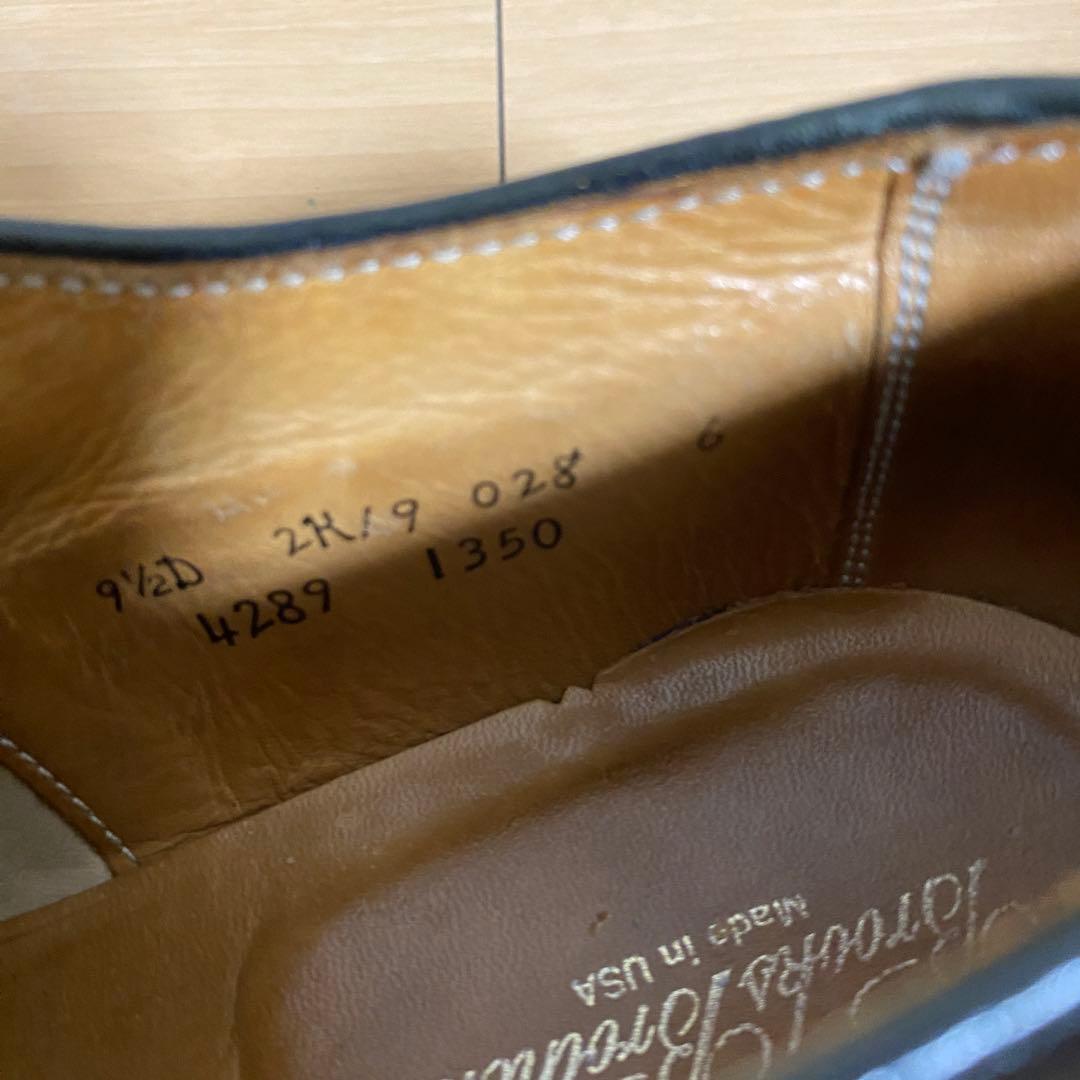 【別注品】オールデン製 ブルックスブラザーズ　フルブローグ alden ツリー付