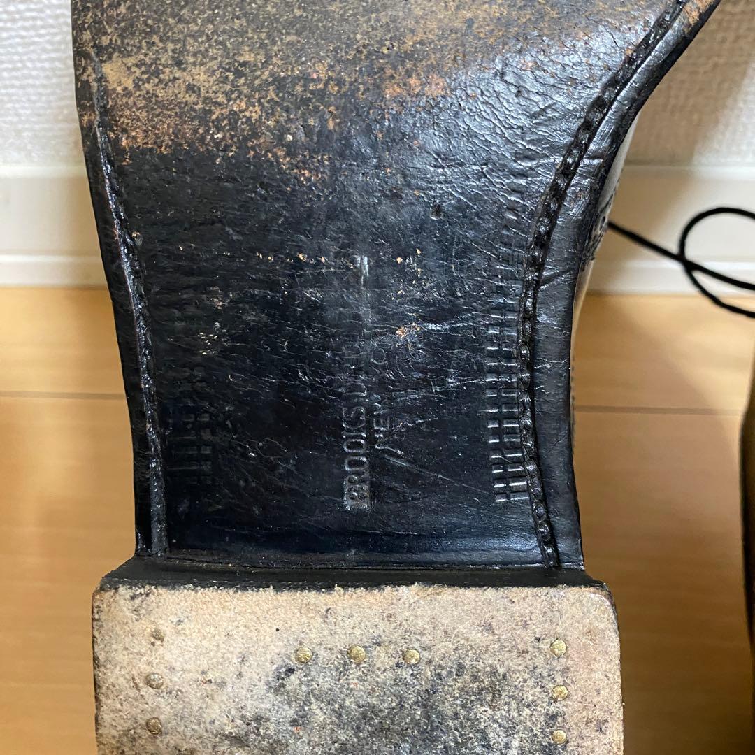 【別注品】オールデン製 ブルックスブラザーズ　フルブローグ alden ツリー付