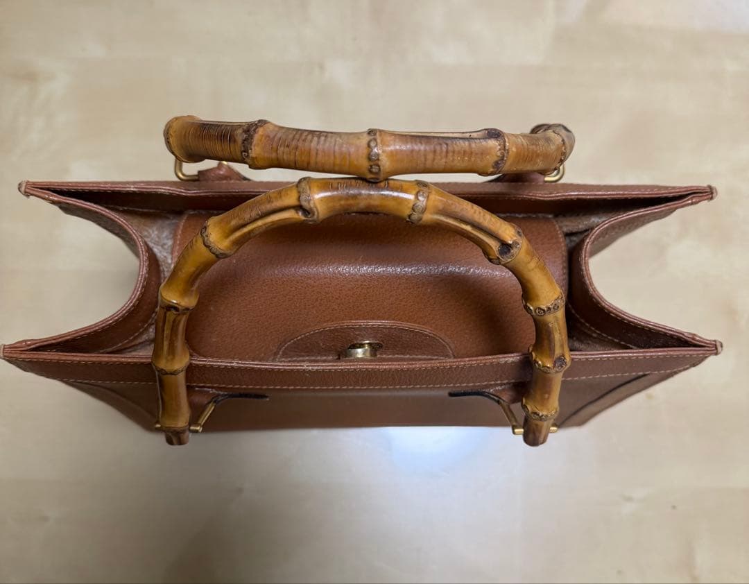 GUCCI バンブーバッグ 内側が劣化