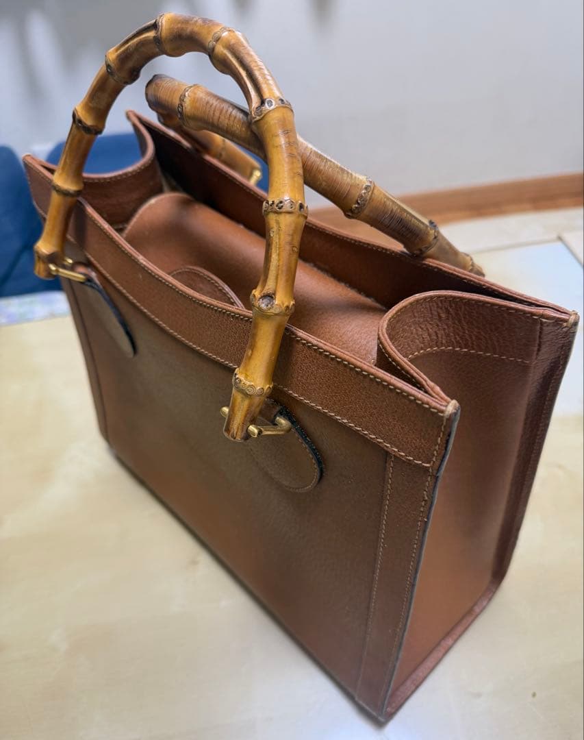 GUCCI バンブーバッグ 内側が劣化