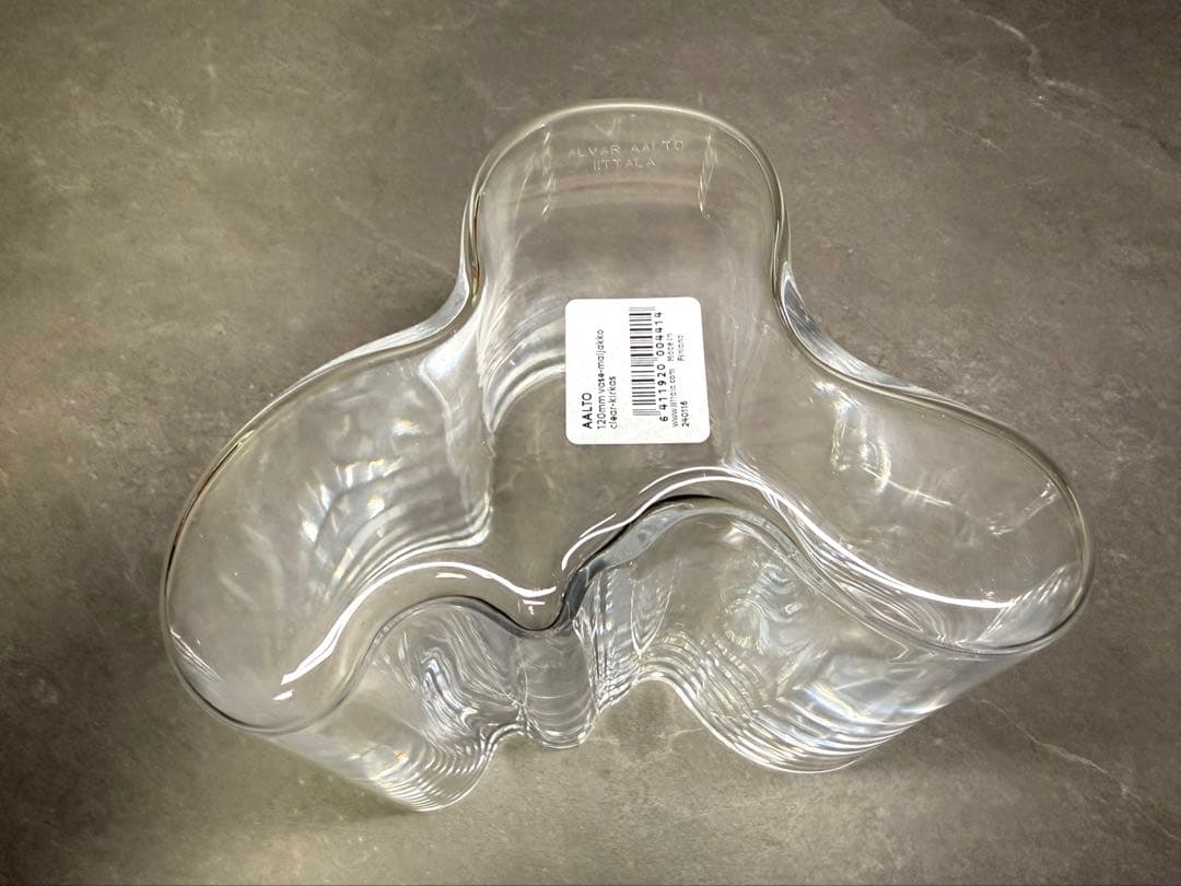 新品  イッタラ アルヴァ・アアルト ベース 120mm 花びん