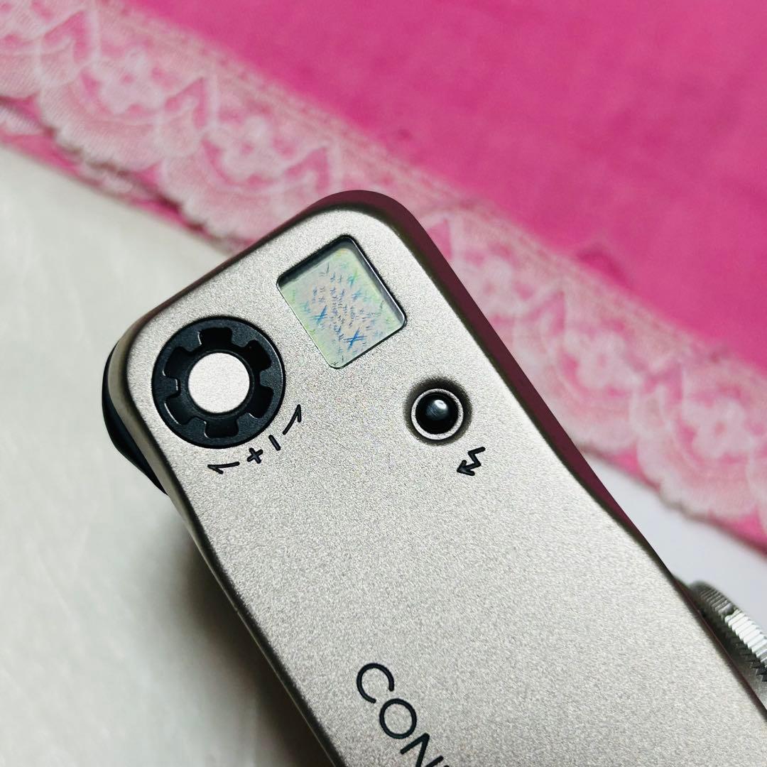 CONTAX T VS コンパクトカメラ　フイルムカメラ　京セラ　美品　ケース付