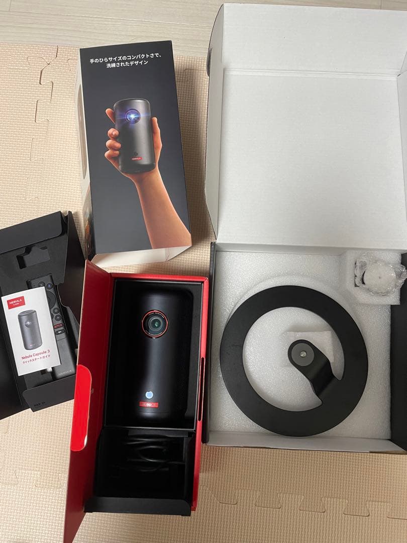 Anker Nebula Capsule3 プロジェクター　スタンド付き