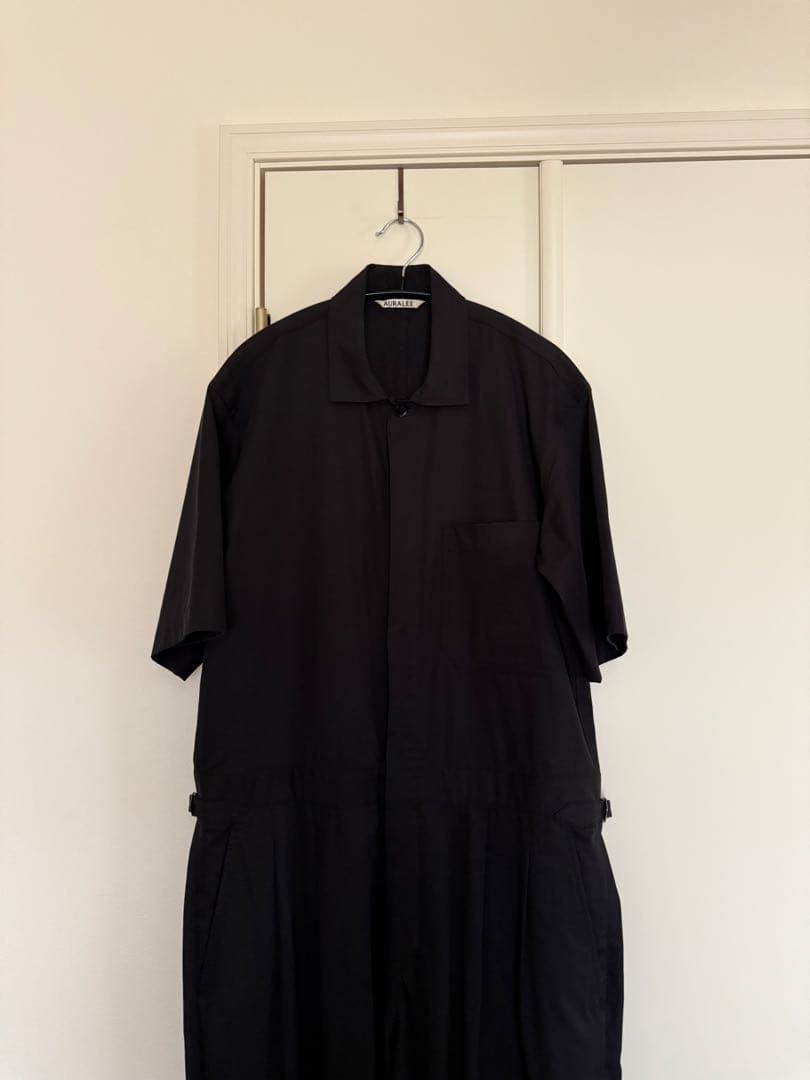 パンツ AURALEE WASHED CAVALRYTWILL JUMPSUIT 3