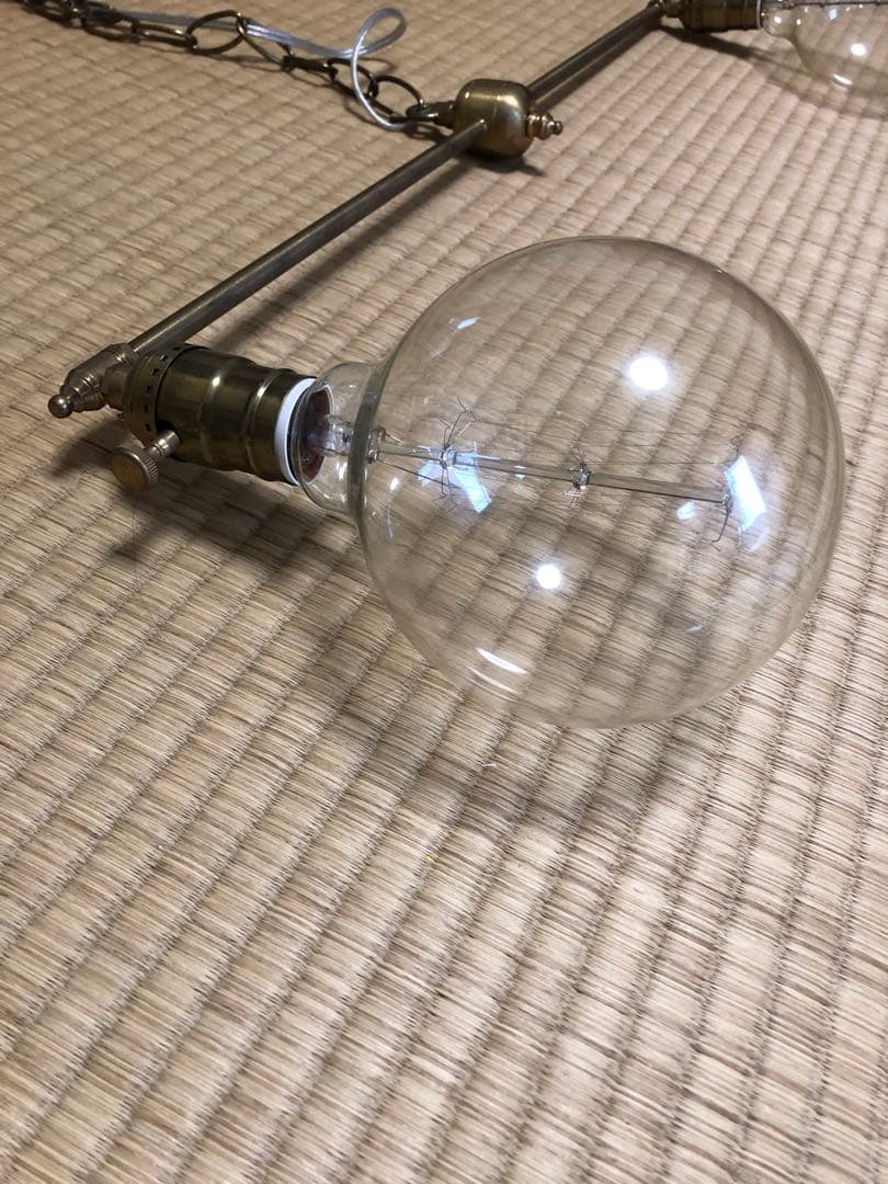 POINT NO.39 真鍮ライト2灯 ＋ 真鍮フランジ