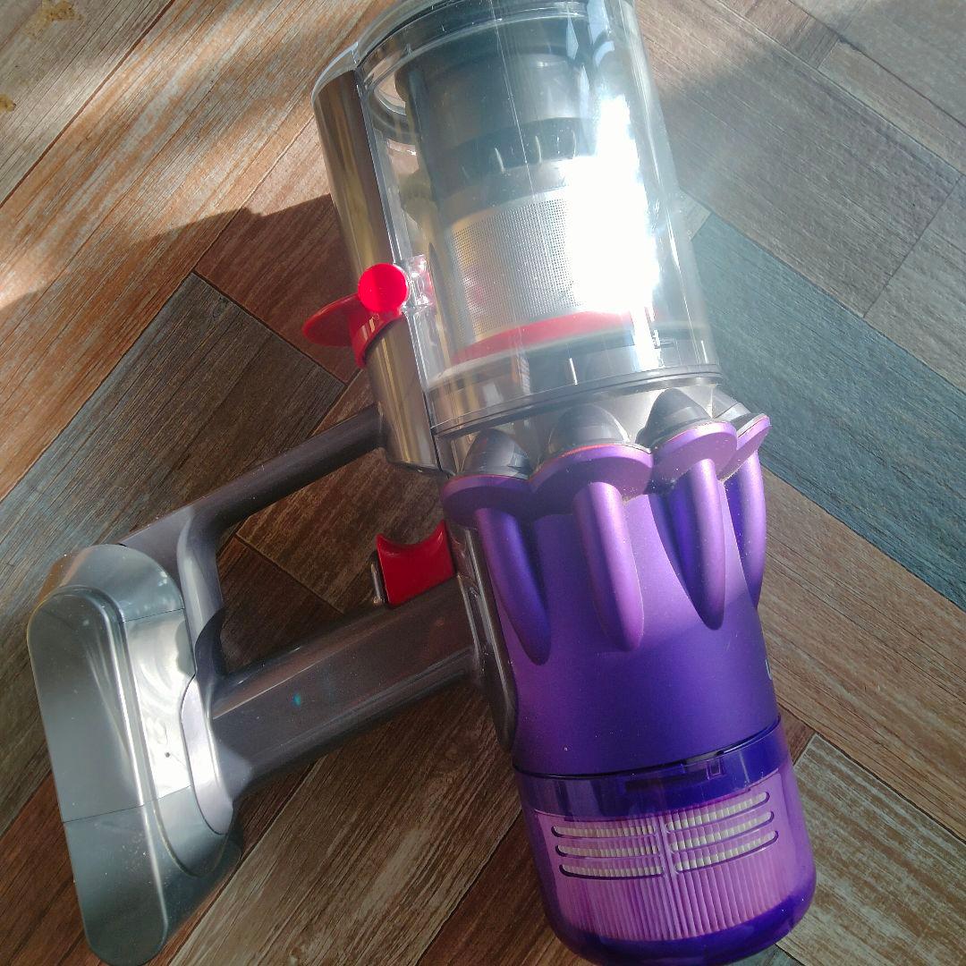 動作確認Dyson純正ｓｖ１８ハンドヘルド掃除機 紫色 本体