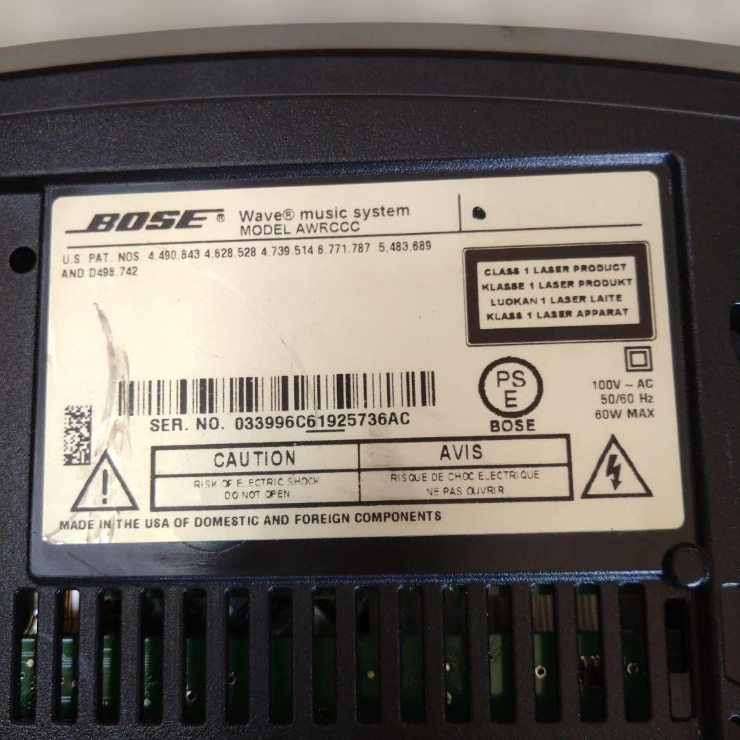 BOSE ウェーブミュージックシステム
