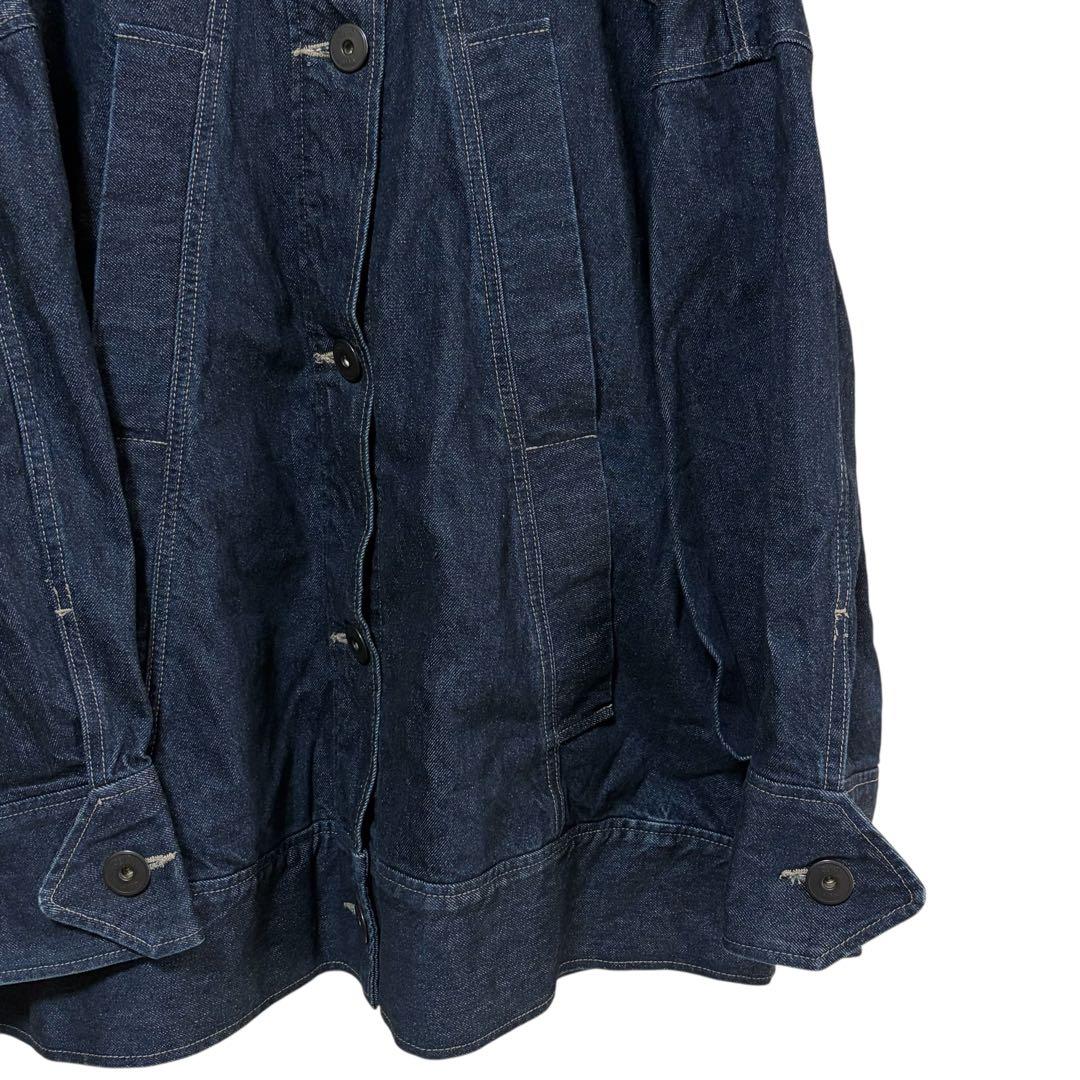 N-741 UN3D ビッグサイズ　デニムジャケット　ユニセックス　38 良品