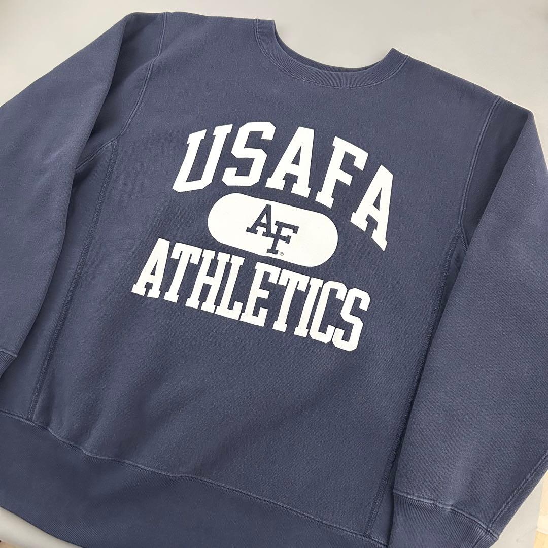 Champion REVERSE WEAVE USAFA スウェット ネイビー