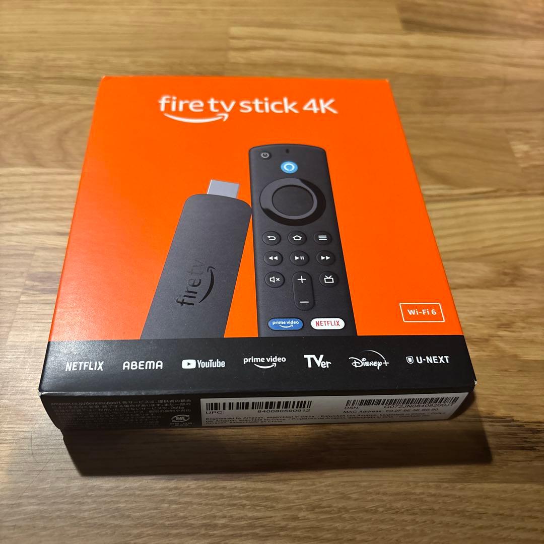 Amazon Fire TV Stick 4K 新品未開封品