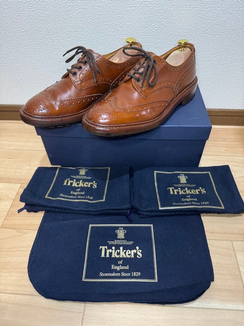 定価11万円トリッカーズバートンマロンUK8フィッティング5