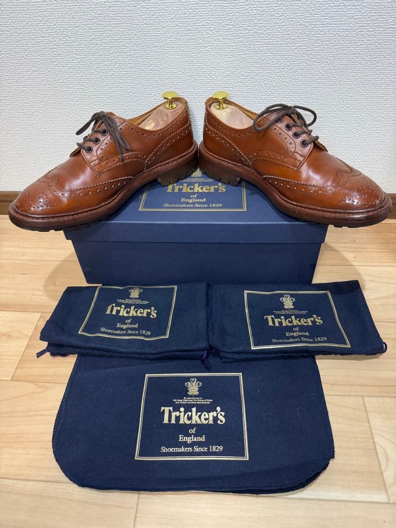 定価11万円トリッカーズバートンマロンUK8フィッティング5
